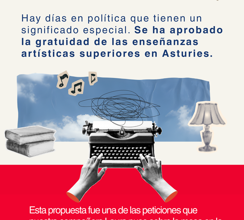 Se ha logrado: gratuidad en las enseñanzas artísticas superiores en Asturies