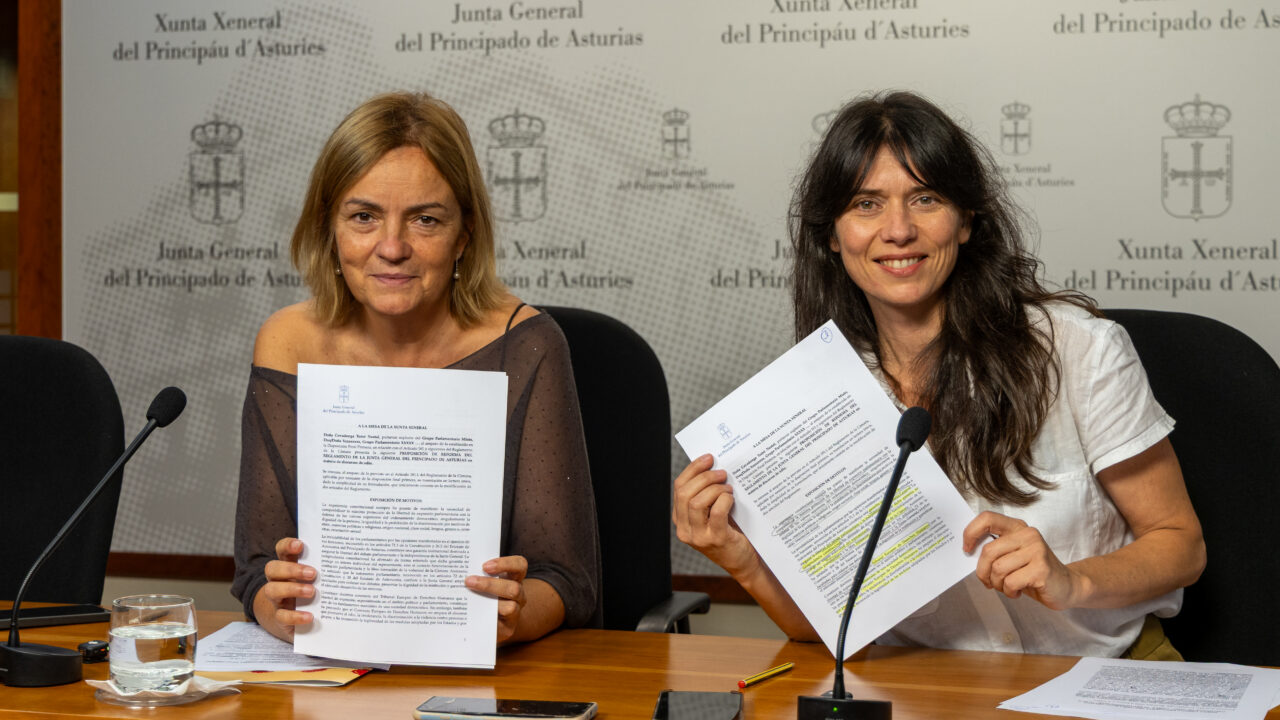 Covadonga Tomé presenta una propuesta para frenar los discursos de odio en la Xunta Xeneral 